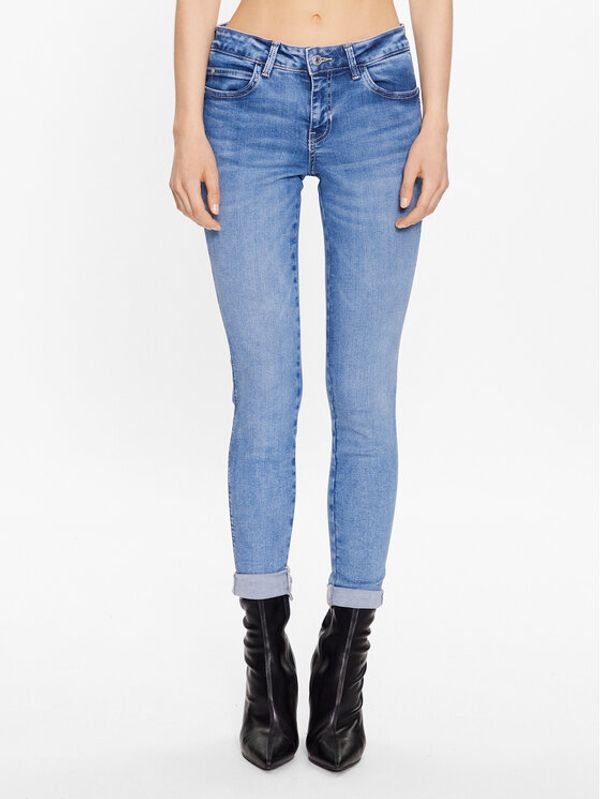 Guess Guess Дънки W3YAJ2 D52F2 Син Skinny Fit