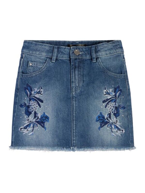 Guess Guess Дънкова пола J3GD14 D45E0 Син Regular Fit