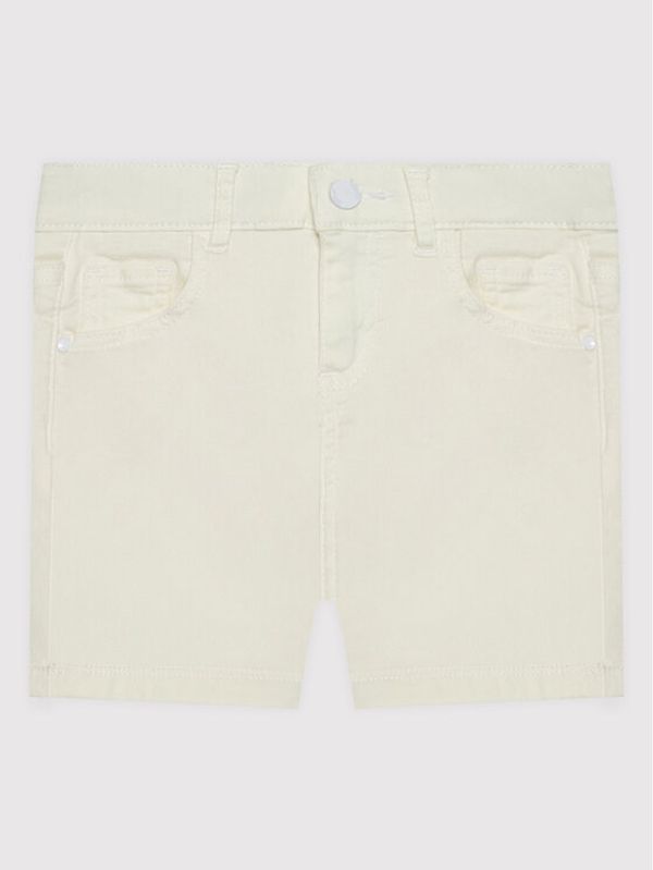 Guess Guess Дънкови шорти J2RD12 WE5X0 Бял Regular Fit