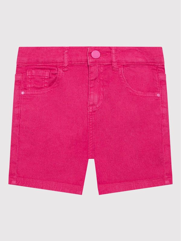 Guess Guess Дънкови шорти J2RD12 WE5X0 Розов Regular Fit