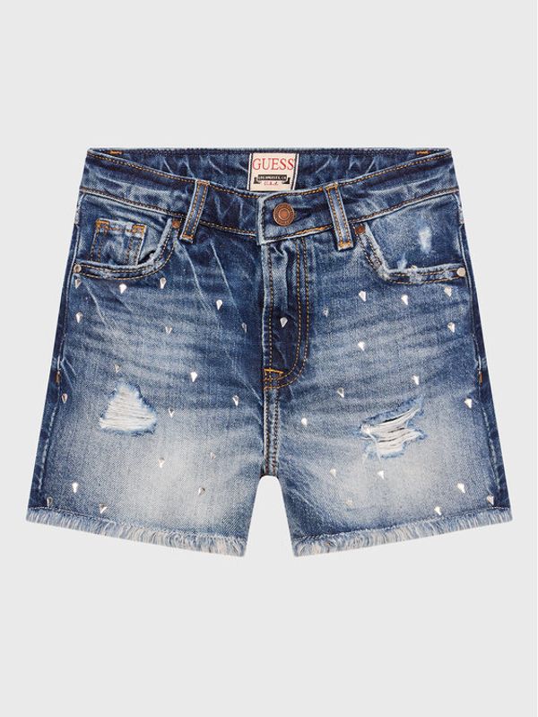 Guess Guess Дънкови шорти J3GD24 D4ZN1 Син Regular Fit