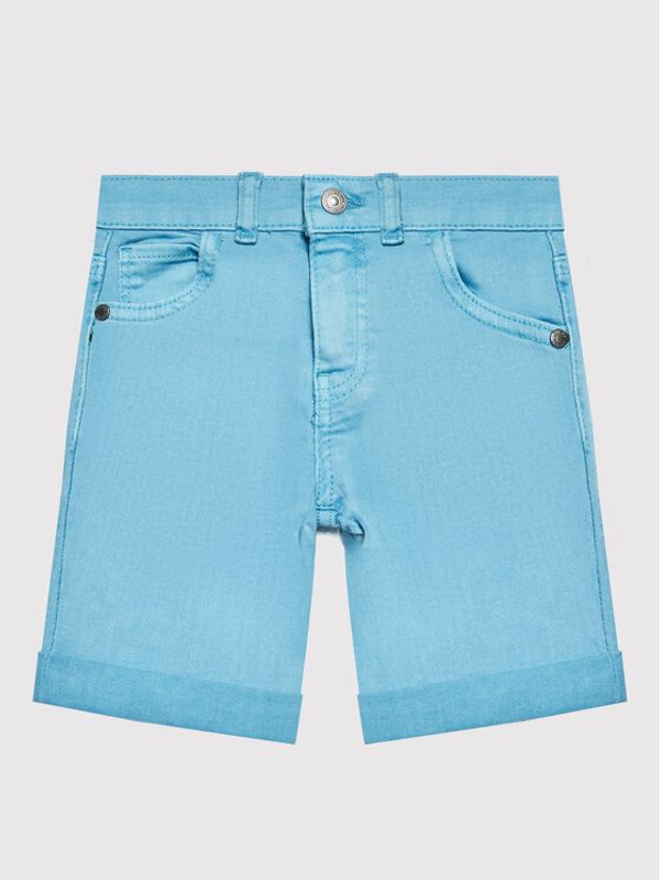 Guess Guess Дънкови шорти N1RD03 WE620 Син Regular Fit