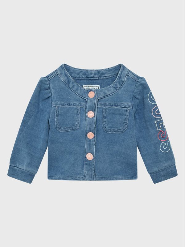 Guess Guess Дънково яке A3GL02 K8H90 Син Regular Fit