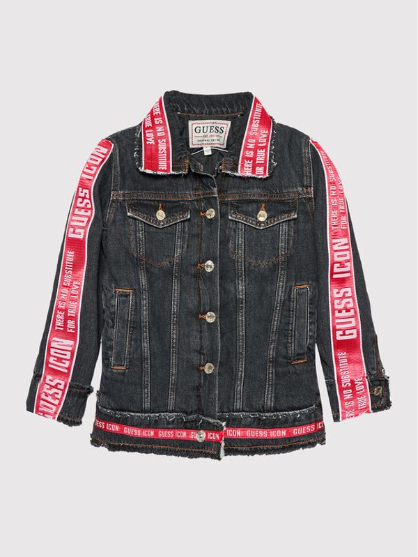 Guess Guess Дънково яке J1BL22 D4GA0 Черен Regular Fit