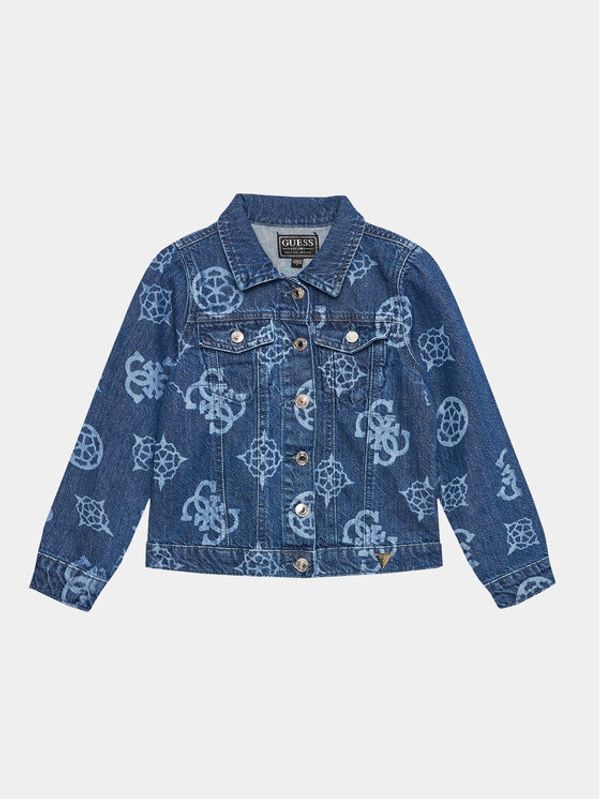 Guess Guess Дънково яке J3YL01 D45E0 Син Regular Fit