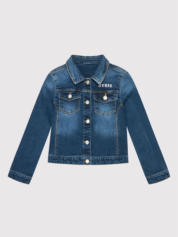 Guess Guess Дънково яке J81L21 D4HB0 Син Regular Fit