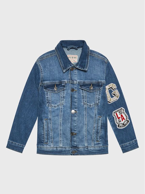 Guess Guess Дънково яке L3RL08 D4GV0 Син Regular Fit