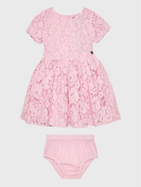 Guess Guess Елегантна рокля A3RK29 WF6J0 Розов Regular Fit