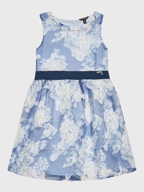 Guess Guess Елегантна рокля J3RK36 WF6S0 Син Regular Fit