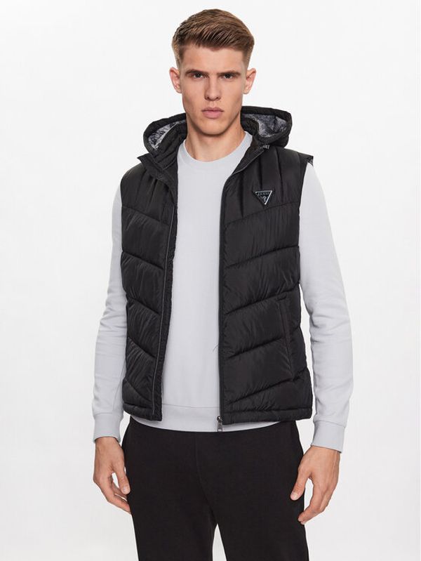 Guess Guess Елек M3YN13 WFHG2 Черен Regular Fit