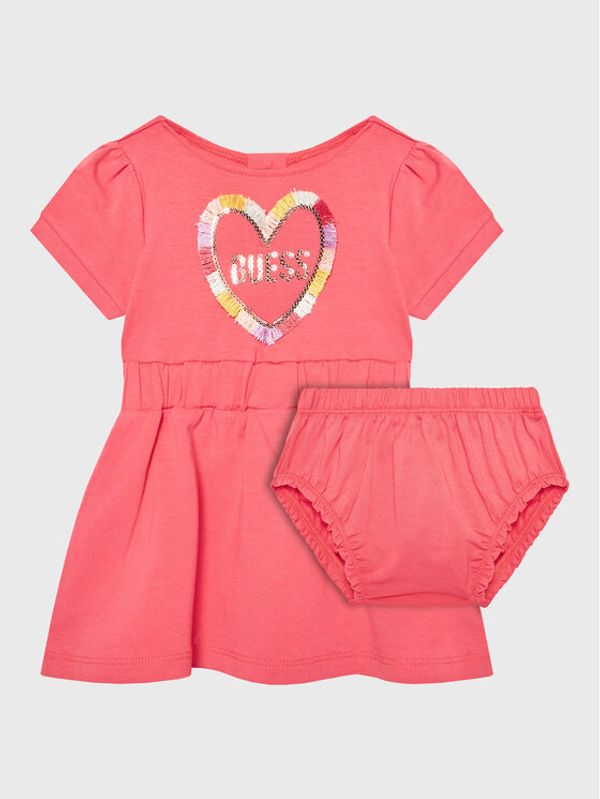 Guess Guess Ежедневна рокля A3GK04 K6YW1 Розов Regular Fit