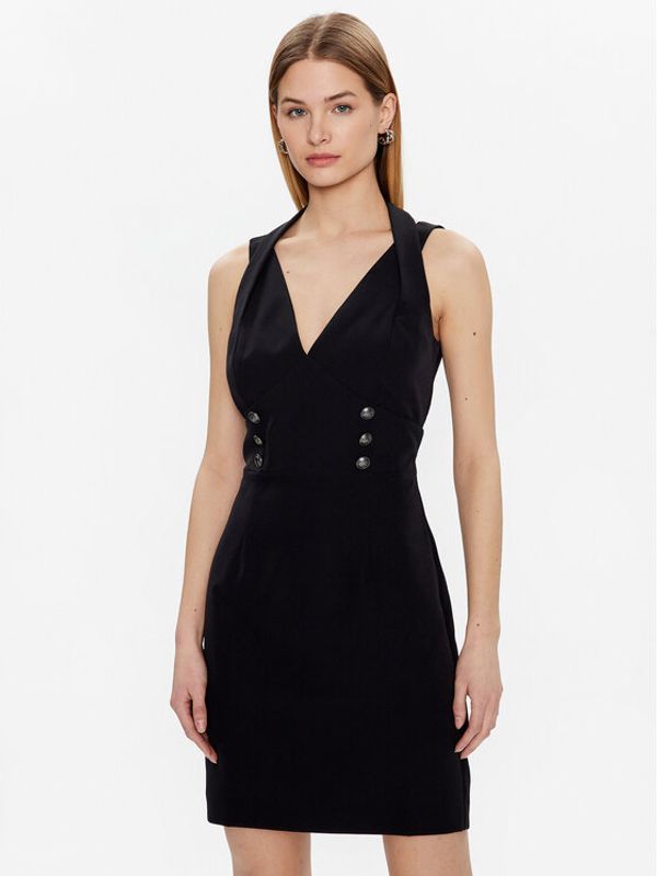 Guess Guess Ежедневна рокля Amanda W3GK52 WB4H2 Черен Slim Fit