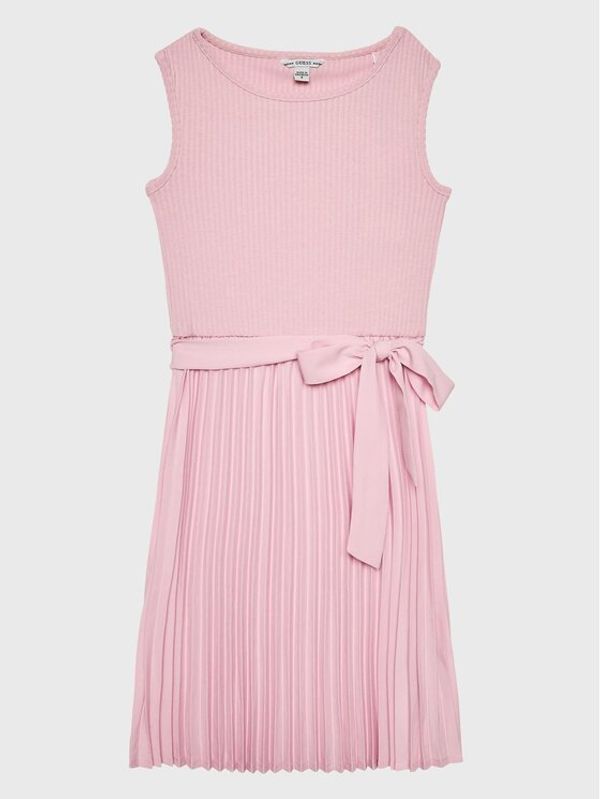 Guess Guess Ежедневна рокля J2GK40 RC1S0 Розов Regular Fit