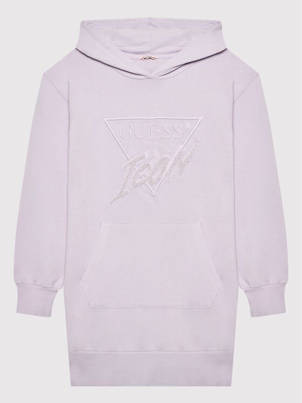Guess Guess Ежедневна рокля J2YK00 KA6R3 Виолетов Relaxed Fit