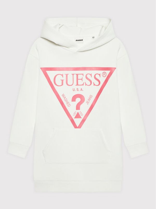 Guess Guess Ежедневна рокля J2YK28 FL03S Бял Regular Fit