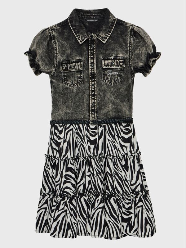 Guess Guess Ежедневна рокля J3RK47 D4IC0 Черен Regular Fit
