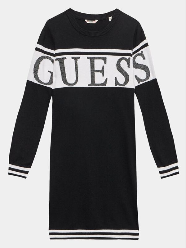 Guess Guess Ежедневна рокля J3YK03 Z38B0 Черен Regular Fit