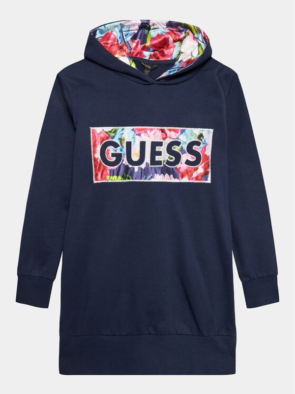 Guess Guess Ежедневна рокля J3YK10 KA6R4 Черен Regular Fit