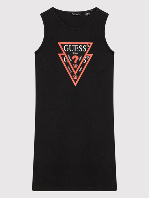 Guess Guess Ежедневна рокля J92K57 KAUD0 Черен Regular Fit