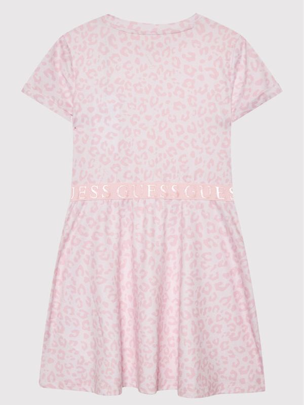 Guess Guess Ежедневна рокля K2YK08 KAZM0 Розов Regular Fit