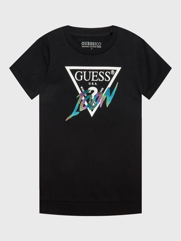 Guess Guess Ежедневна рокля K3RK01 KB4O0 Черен Regular Fit
