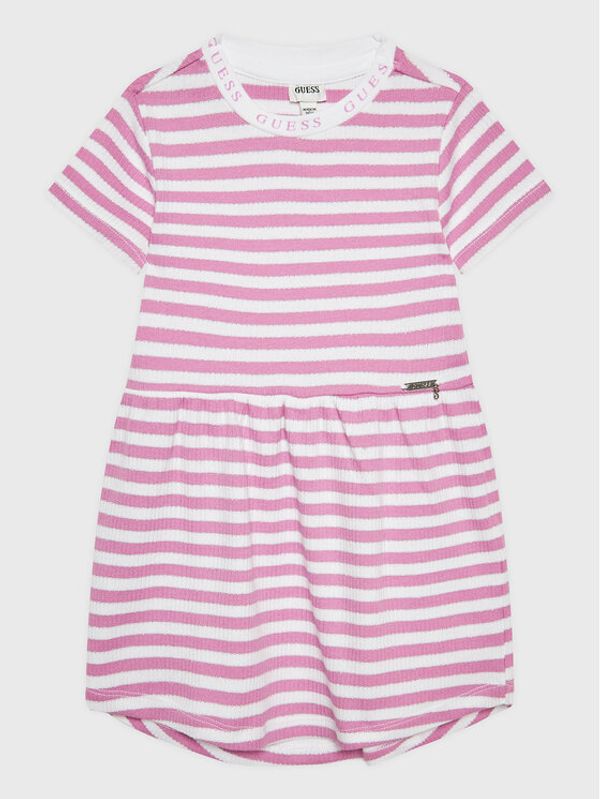 Guess Guess Ежедневна рокля K3RK09 KBKH0 Розов Regular Fit