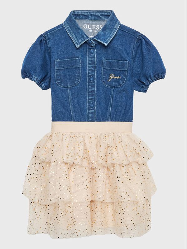 Guess Guess Ежедневна рокля K3RK12 D4Y60 Цветен Regular Fit