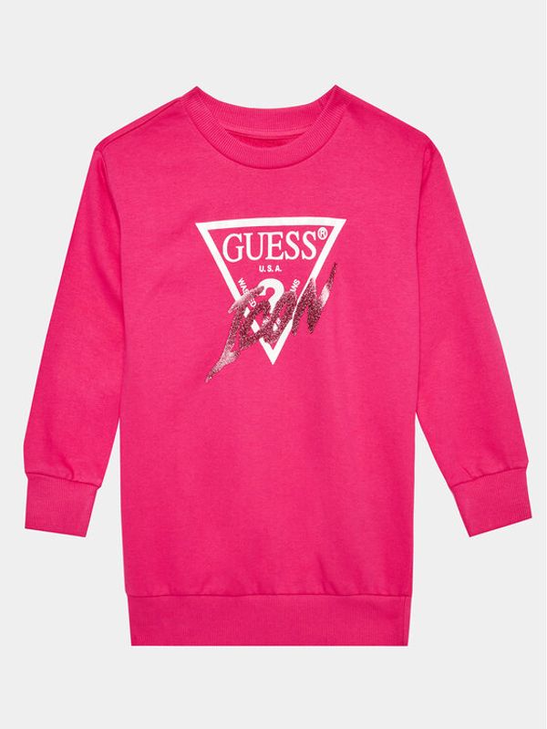 Guess Guess Ежедневна рокля K3YK03 KA6R3 Розов Regular Fit