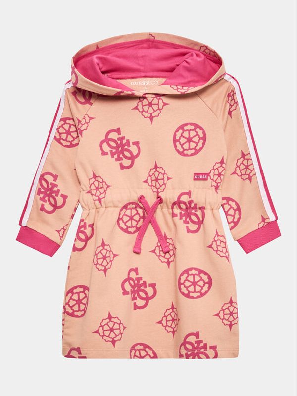 Guess Guess Ежедневна рокля K3YK08 KA6R3 Розов Regular Fit