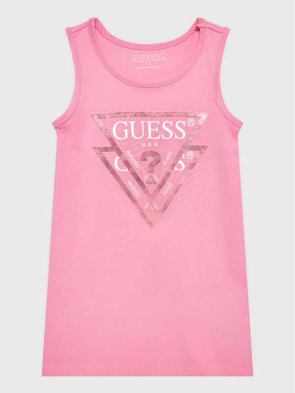 Guess Guess Ежедневна рокля K92K31 KAUD0 Розов Regular Fit