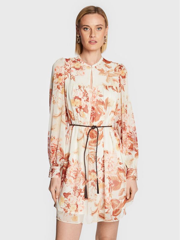 Guess Guess Ежедневна рокля Morgane W2BK12 WDWT2 Бежов Regular Fit