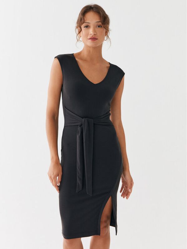 Guess Guess Ежедневна рокля Sharon W3YK63 KBU02 Черен Regular Fit