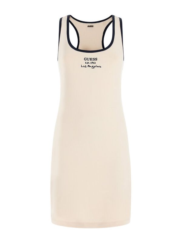 Guess Guess Ежедневна рокля Signature V3GK02 KBP41 Розов Regular Fit