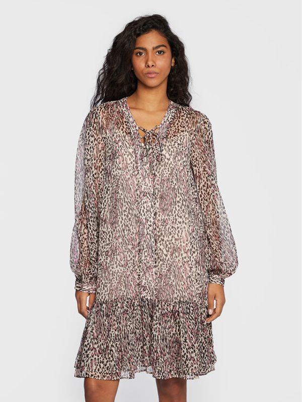 Guess Guess Ежедневна рокля W3RK01 WDW52 Бежов Regular Fit