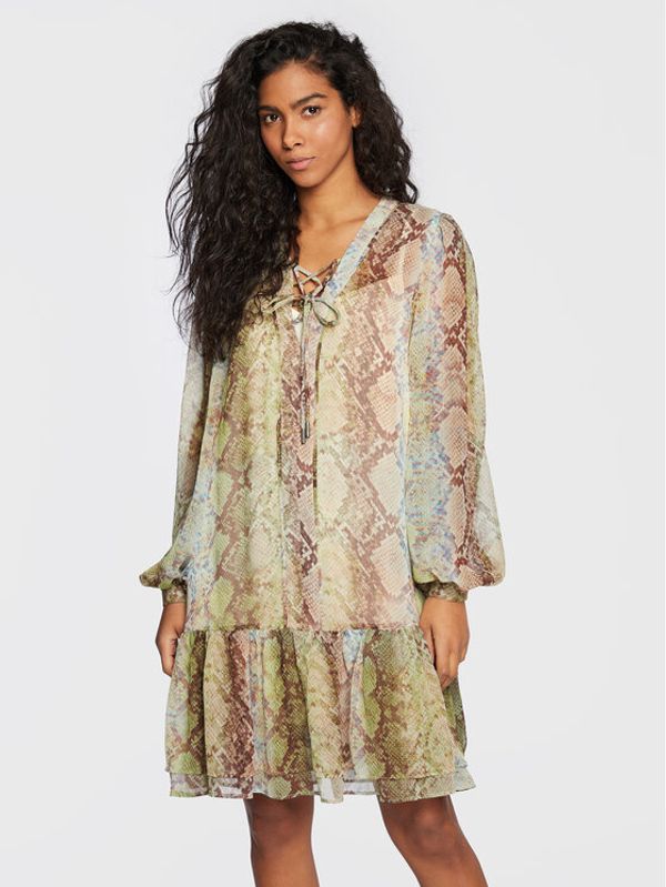 Guess Guess Ежедневна рокля W3RK01 WDW52 Зелен Regular Fit