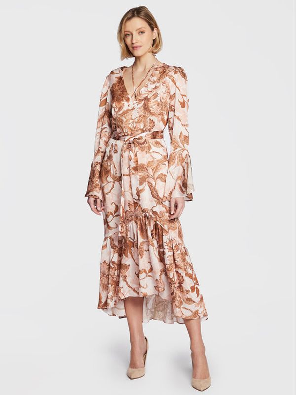 Guess Guess Ежедневна рокля W3RK17 WF5J2 Бежов Regular Fit