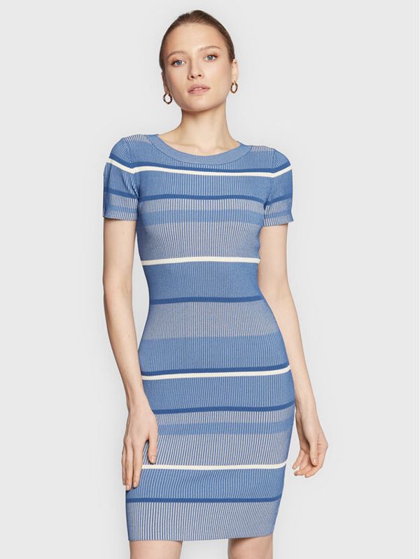 Guess Guess Ежедневна рокля W3RK39 Z3440 Син Slim Fit