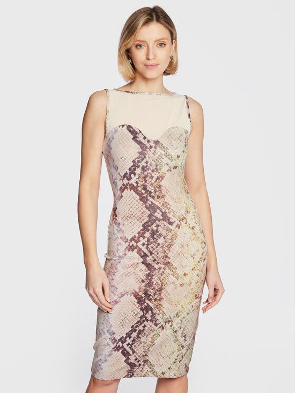 Guess Guess Ежедневна рокля W3RK81 KAZS0 Цветен Slim Fit