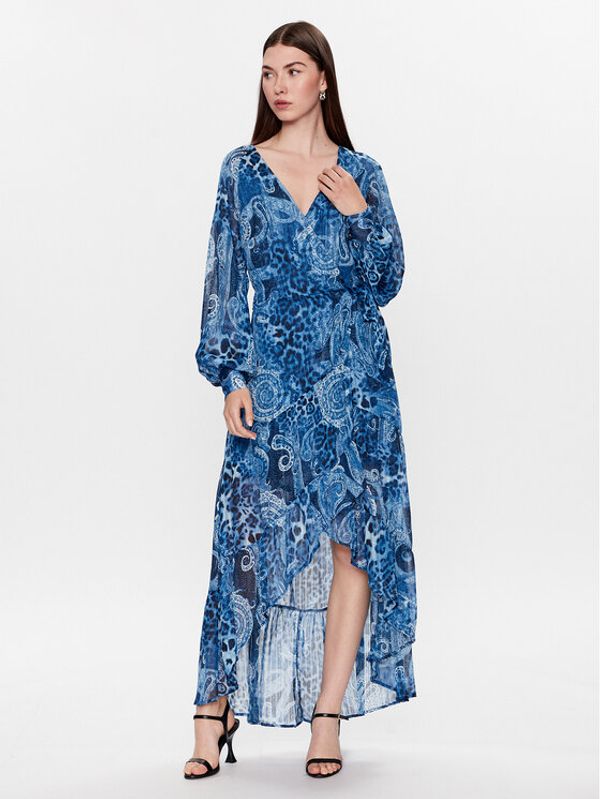 Guess Guess Ежедневна рокля W3YK4 8WFJJ2 Тъмносин Regular Fit