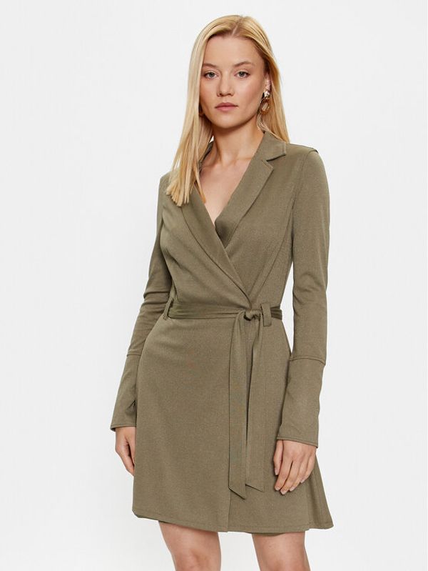 Guess Guess Ежедневна рокля W3YK69 KB7H0 Зелен Slim Fit