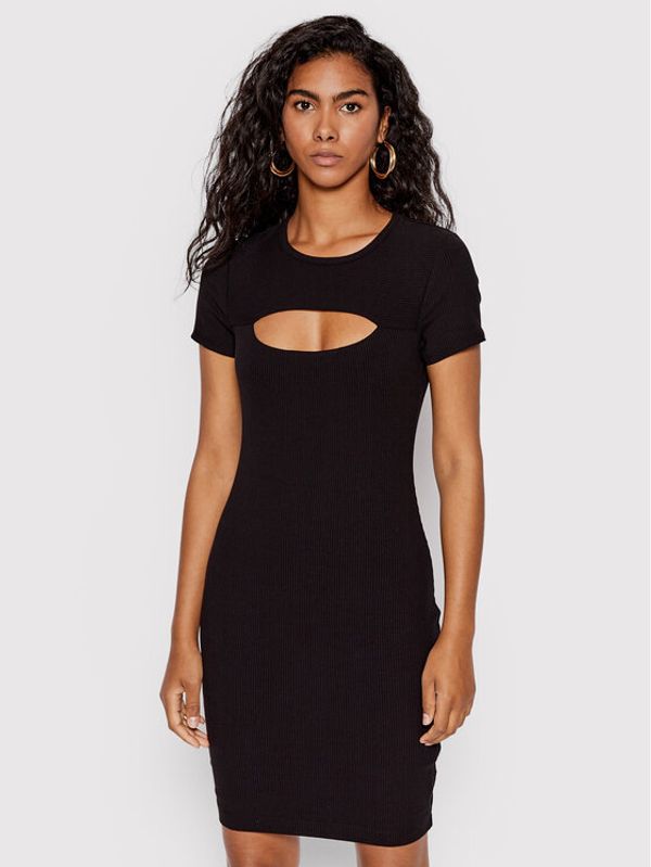 Guess Guess Ежедневна рокля WBYK95 KB9E2 Черен Slim Fit