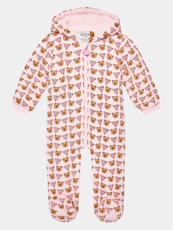 Guess Guess Гащеризон H3YW16 KA6W4 Розов Regular Fit