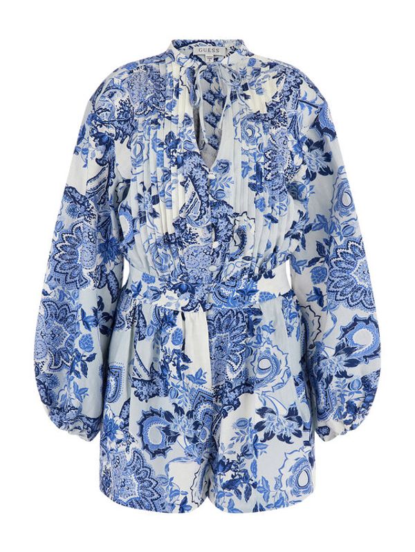 Guess Guess Гащеризон Zaren W3GD88 WCWA0 Син Relaxed Fit