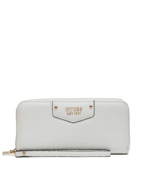 Guess Guess Голям дамски портфейл Brenton SWEVG8 39046 Бял