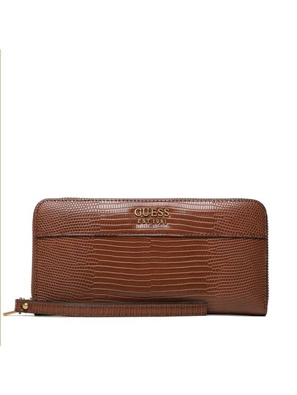 Guess Guess Голям дамски портфейл Katey (KA) Slg SWKA78 70460 Кафяв