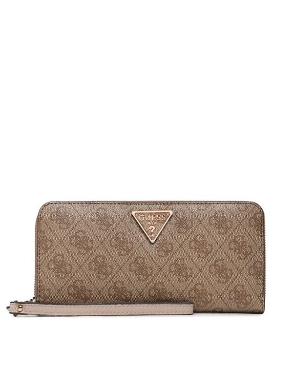 Guess Guess Голям дамски портфейл Laurel (SG) Slg SWSG85 00460 Бежов