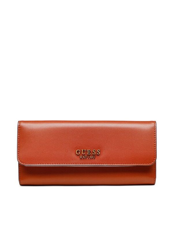 Guess Guess Голям дамски портфейл Laurel (VB) Slg SWVB85 00500 Кафяв