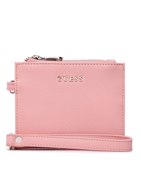 Guess Guess Голям дамски портфейл Not Coordinated Accessories PW1526 P3154 Розов
