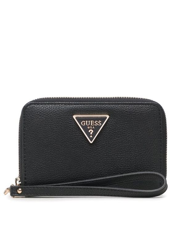 Guess Guess Голям дамски портфейл Slg Recap SWBG87 78640 Черен