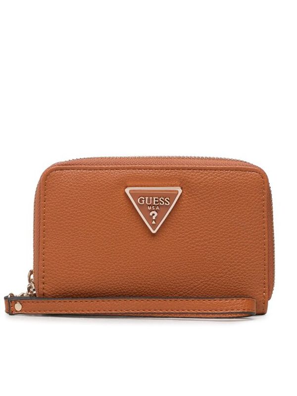 Guess Guess Голям дамски портфейл Slg Recap SWBG87 78640 Кафяв